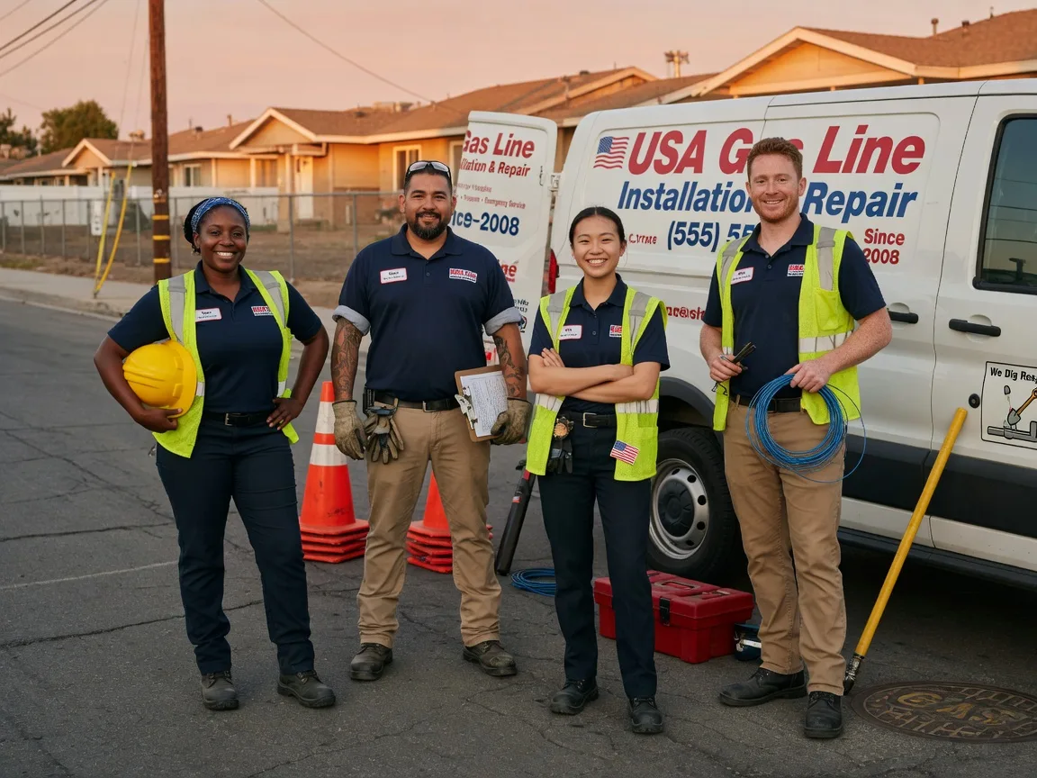 Gas Line Installation company in Cameron, LA